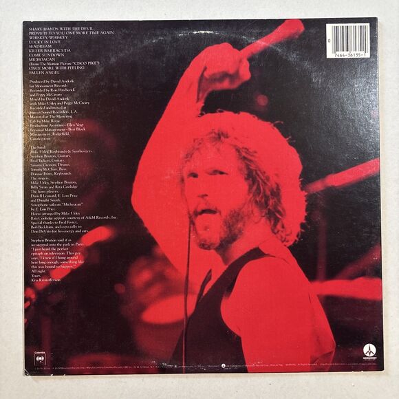 Kris Kristofferson Vinyl LP Lot Set Of 5 • Easter Island, Repossessed, The Bone - Picture 5 of 11